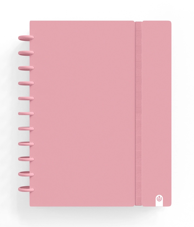 Carnet - Ingeniox - Pastel Colours, A5 Lined - Pink | Carchivo - 2 | YEO