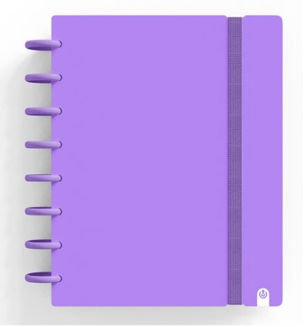 Carnet - Ingeniox - Intense colours, A5 Grid - Violet | Carchivo