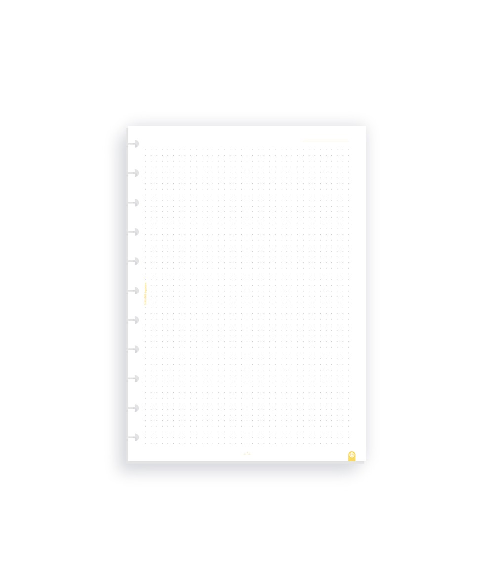 Rezerva 50 coli - Ingeniox Notebook - A4 Dots | Carchivo