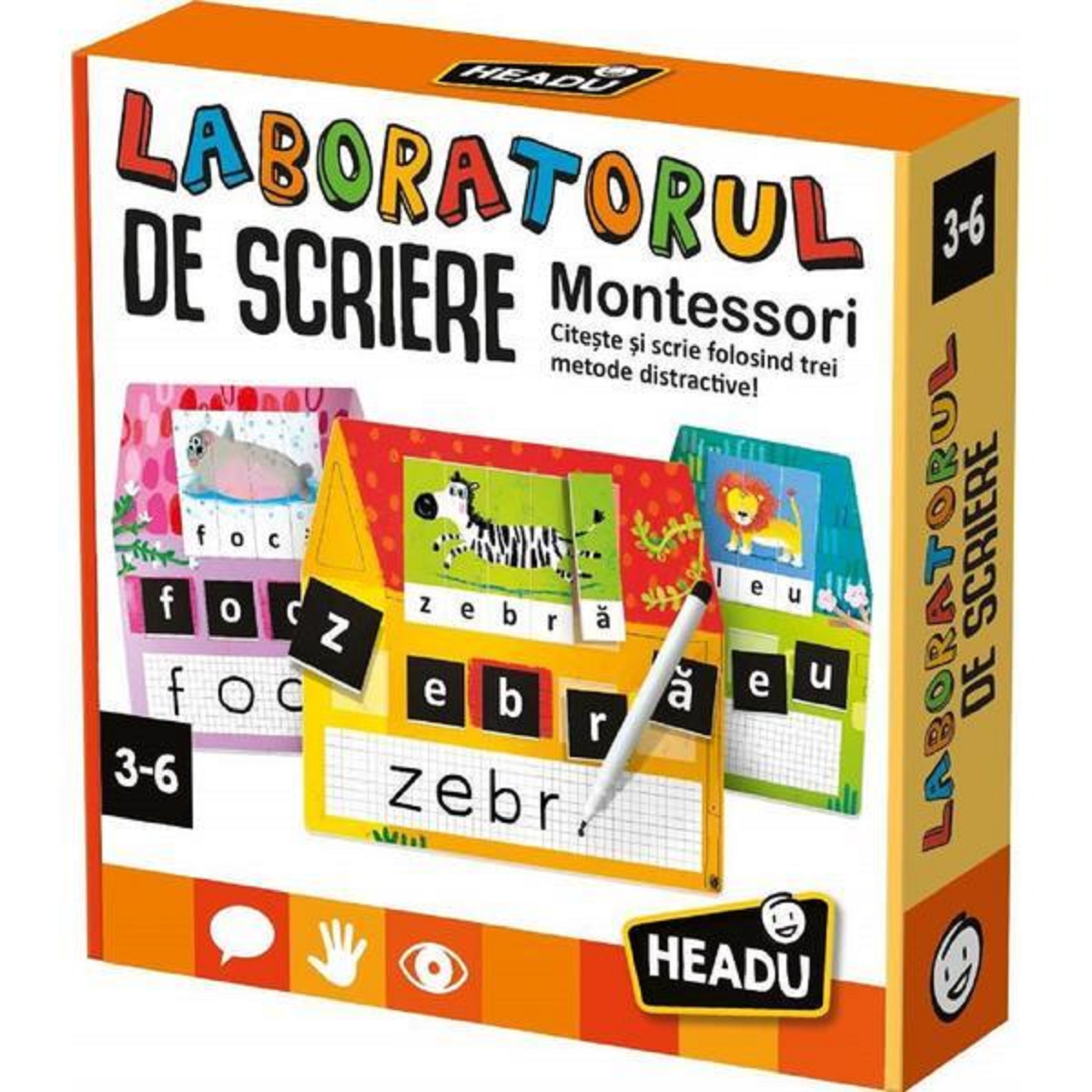 Joc - Laboratorul de scriere Montessori | Headu