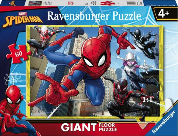 Puzzle 60 piese - Spider-Man | Ravensburger - 1 | YEO