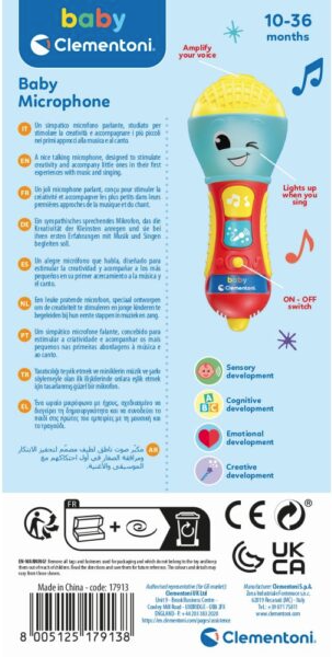 Jucarie - Microfon pentru copii | Clementoni - 1 | YEO