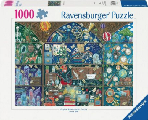 Puzzle 1000 piese - The cabinet of curiosities | Ravensburger - 1 | YEO