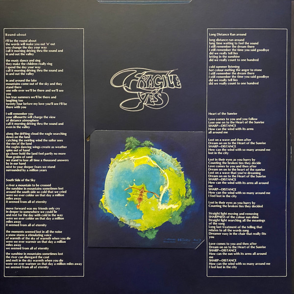 Fragile - Vinyl | Yes - 1 | YEO