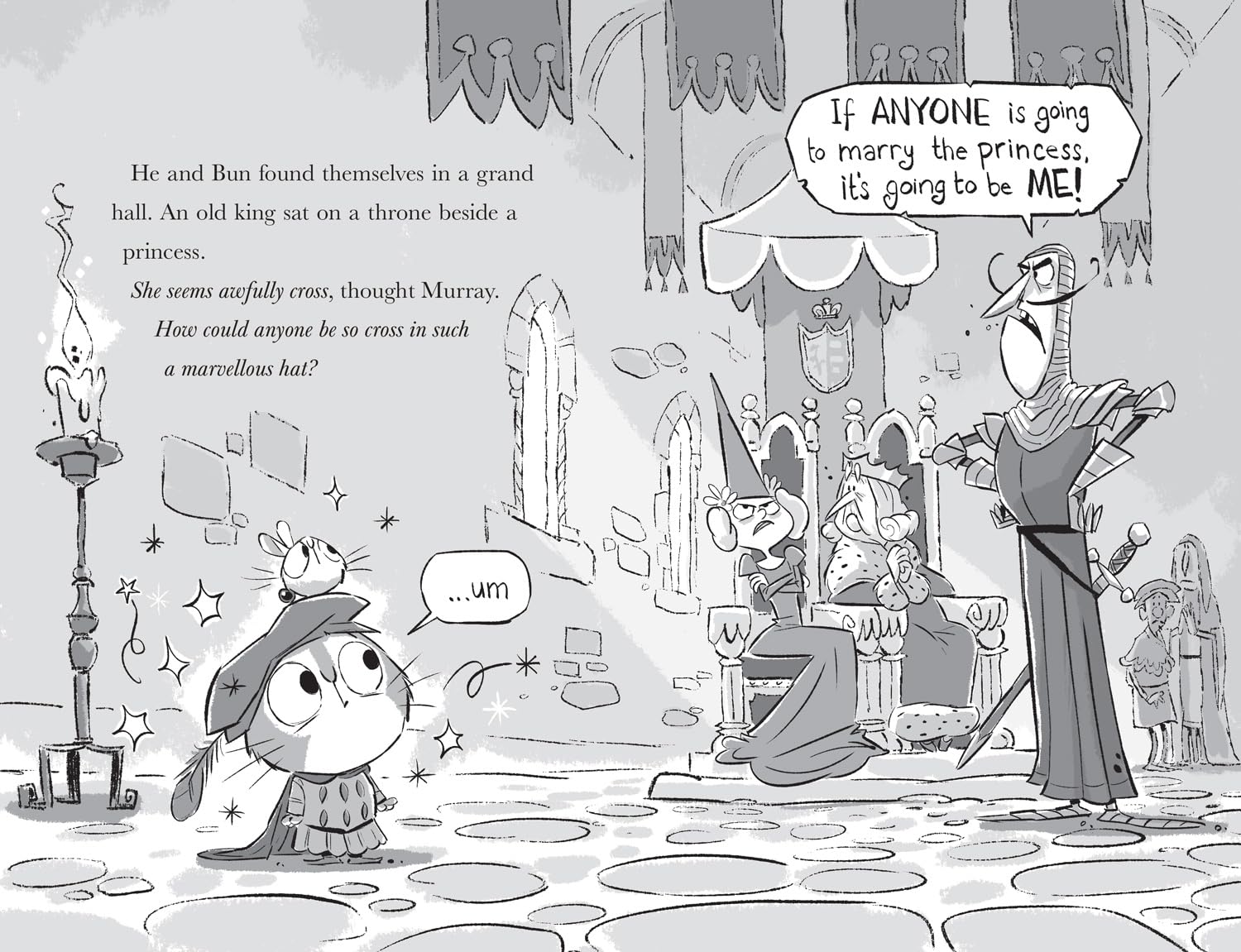 Murray the Knight - Murray and Bun | Adam Stower