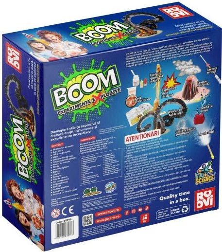 Joc educativ - Boom Experimente Explozive | ROOVI