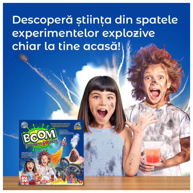 Joc educativ - Boom Experimente Explozive | ROOVI - 1 | YEO