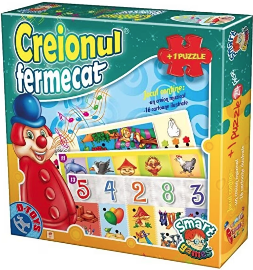 Joc educativ - Creionul fermecat, Set baza 2 | D-Toys