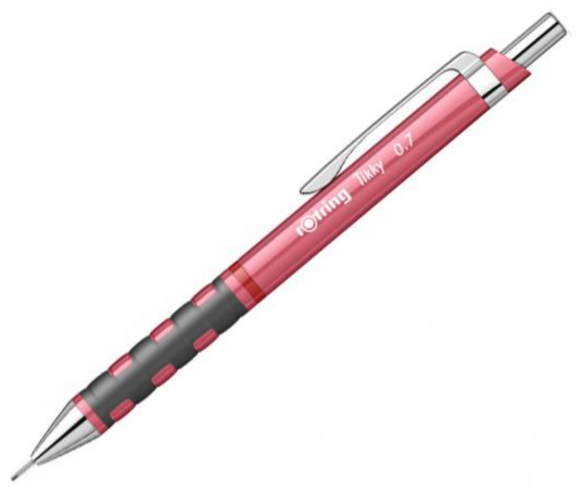 Creion mecanic - Tikky 0.7mm - Tea Rose | Rotring - 1 | YEO