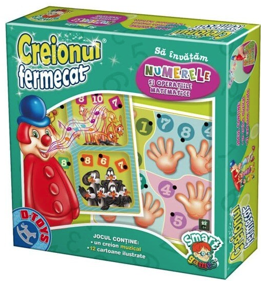 Joc educativ - Creionul fermecat -  Sa invatam numerele si operatiile matematice | D-Toys