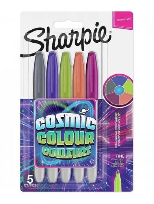 Set 5 markere - Cosmic Colour | Sharpie