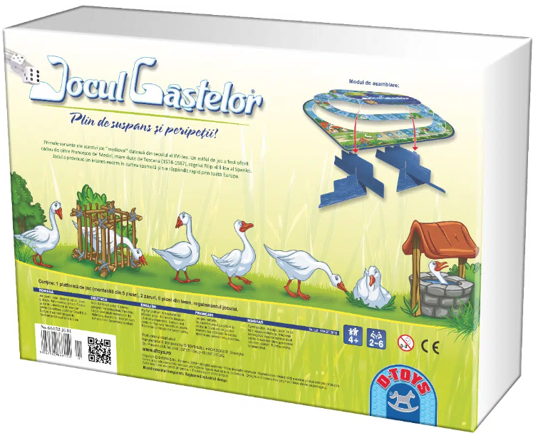 Joc de societate - Jocul gastelor | D-Toys