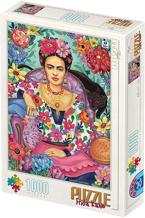 Puzzle - Frida Kahlo de Groos Zselyke | D-Toys - 2