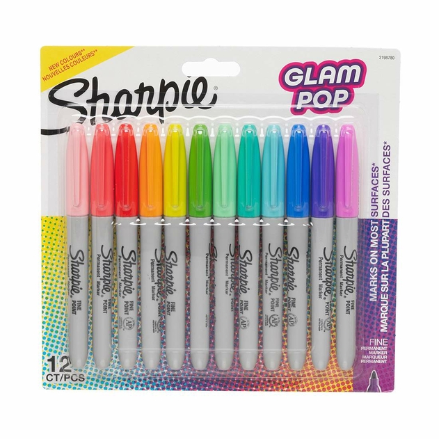 Set 12 markere - Glam Pop | Sharpie