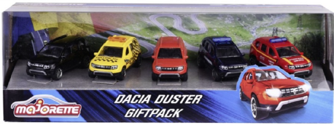 Set 5 masini metalice - Dacia Duster | Simba - 1 | YEO