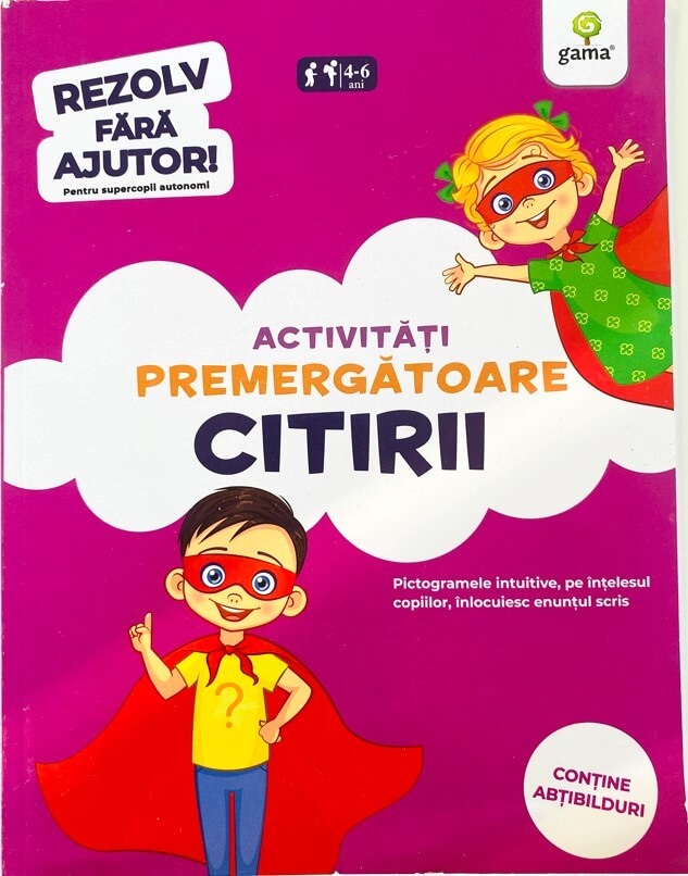 Activitati premergatoare citirii | - 1 | YEO