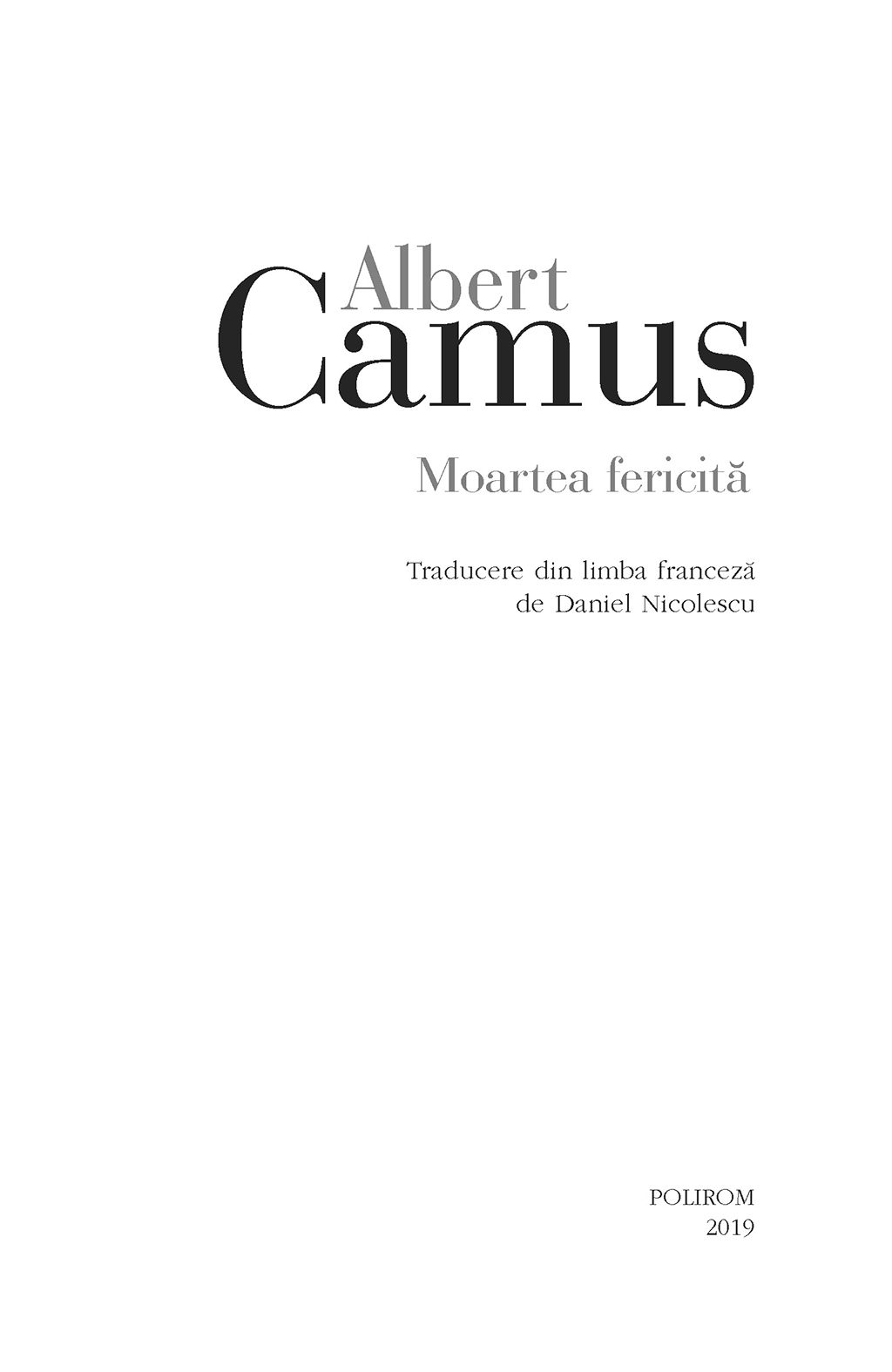 Moartea fericita | Albert Camus - 3 | YEO