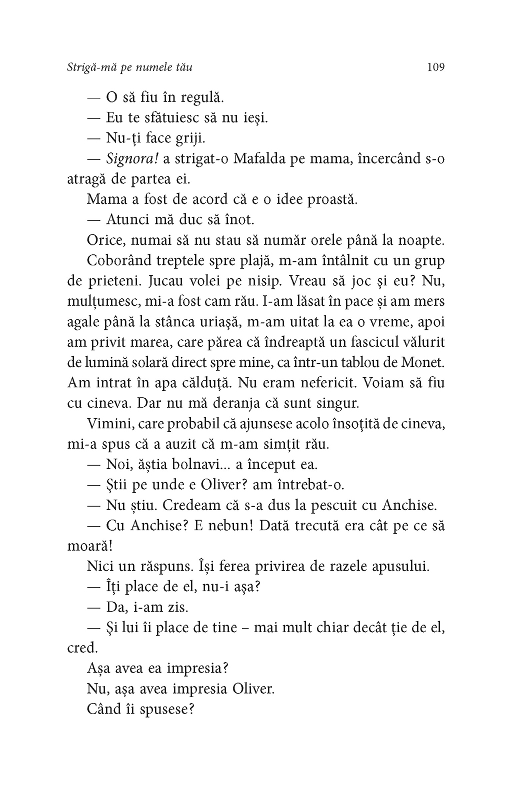 Striga-ma pe numele tau | Andre Aciman - 9 | YEO