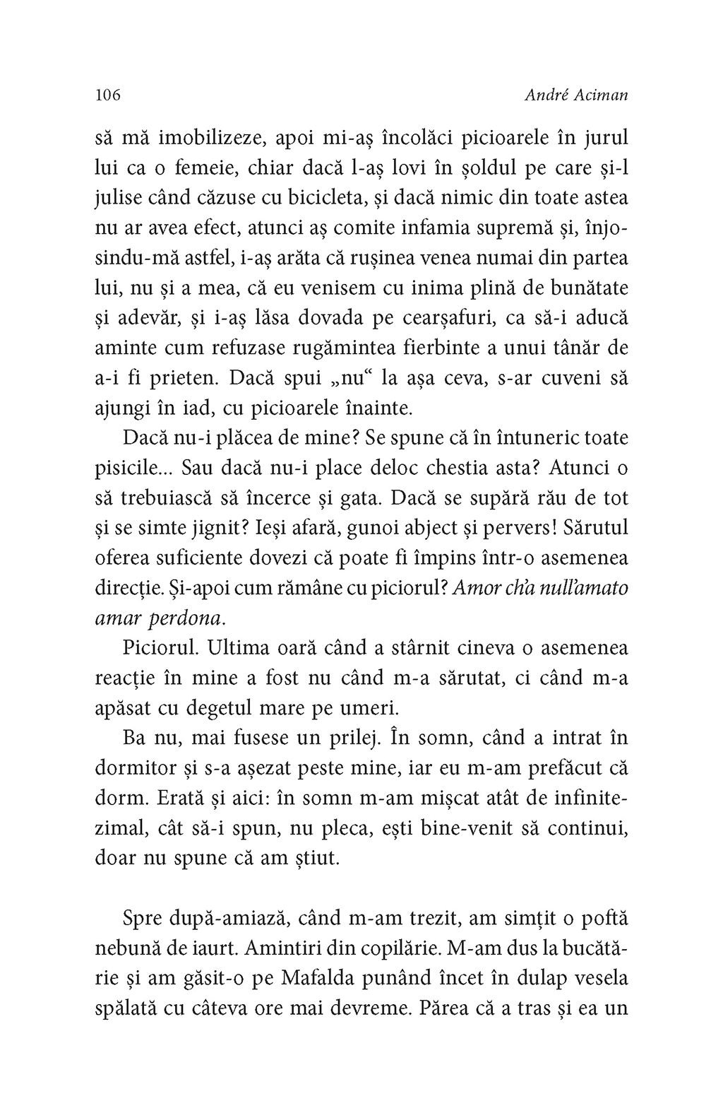 Striga-ma pe numele tau | Andre Aciman - 6 | YEO