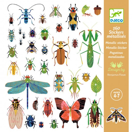 Set 160 stickers - Microcosmos | Djeco