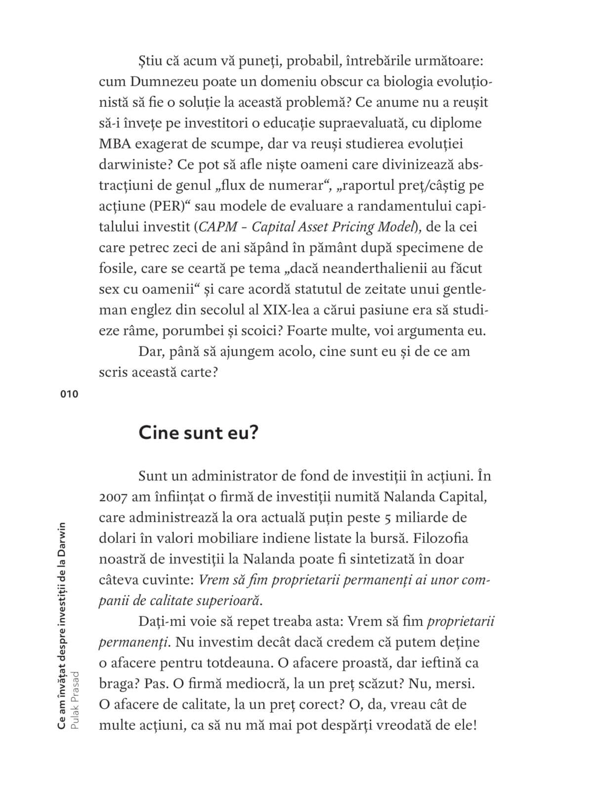 Ce am invatat despre investitii de la Darwin | Pulak Prasad - 4 | YEO