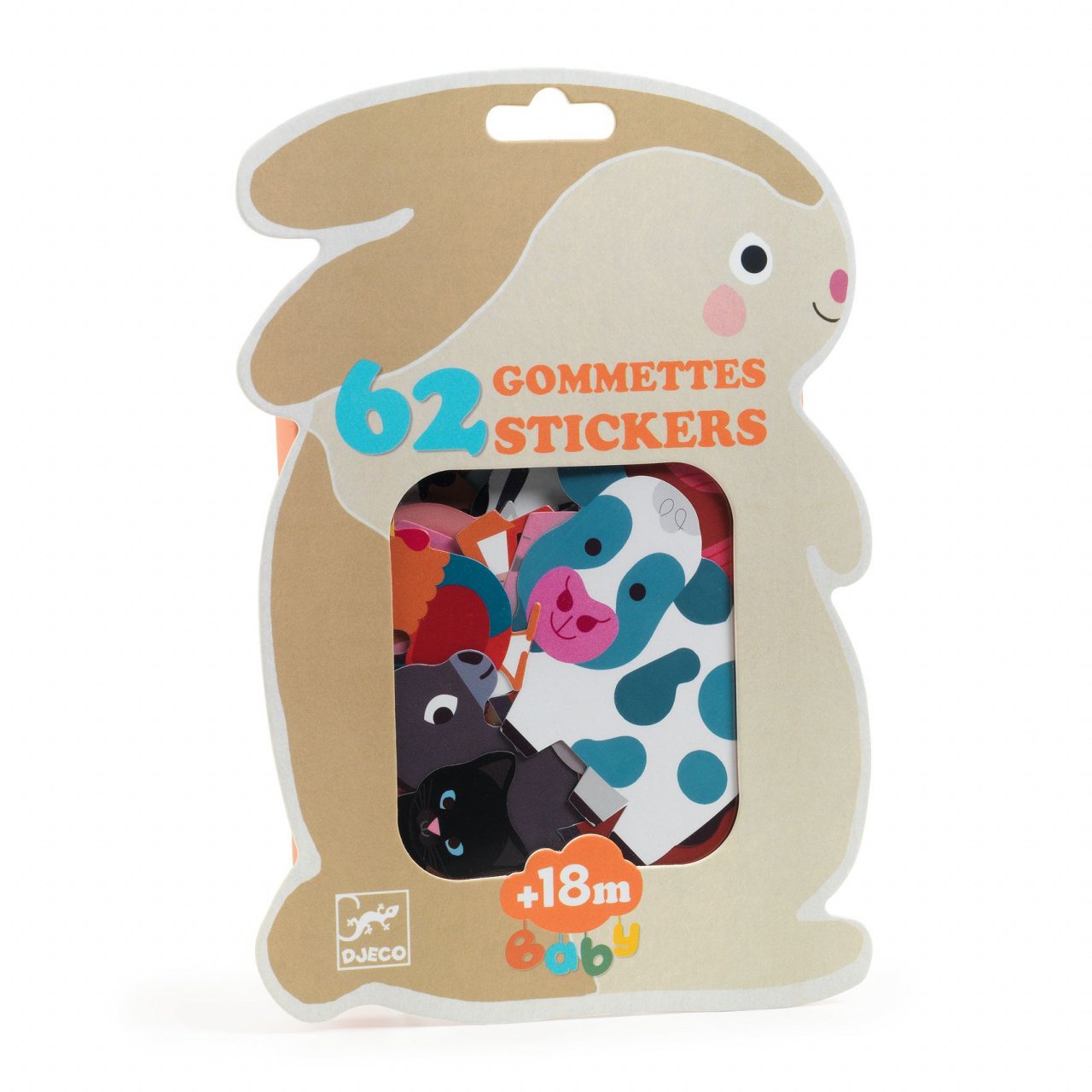 Set 62 stickers - Animale | Djeco - 1 | YEO