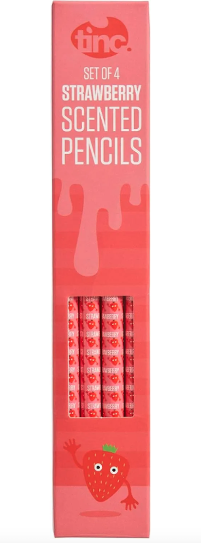 Set 4 creioane - Strawberry Scented | Tinc