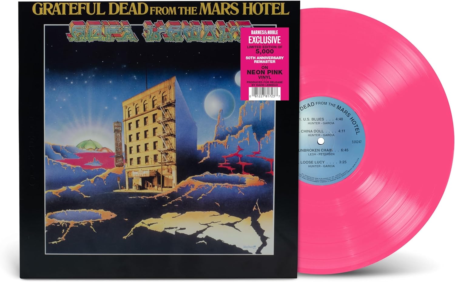 From The Mars Hotel (Pink Neon Vinyl, 50th Anniversary Edition) | The Grateful Dead