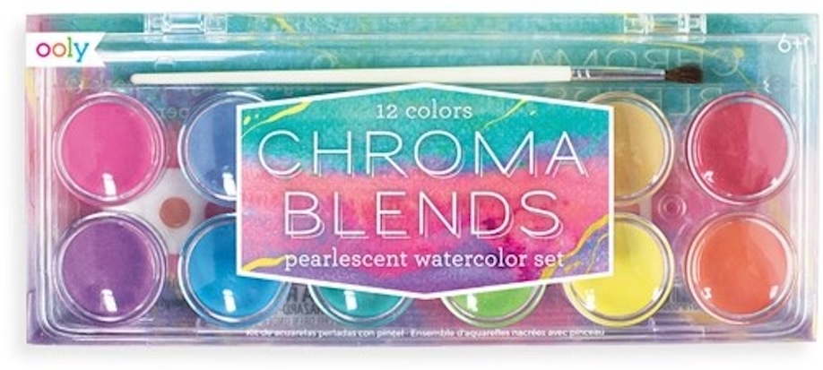 Set acuarele - Chroma Blends Pearlescent | Ooly