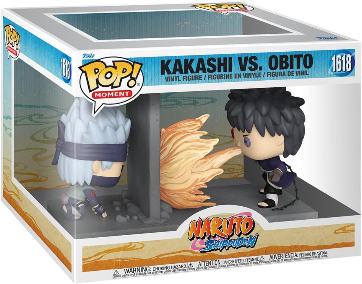 Figurina - Pop! Naruto: Kakashi vs. Obito | Funko - 1 | YEO