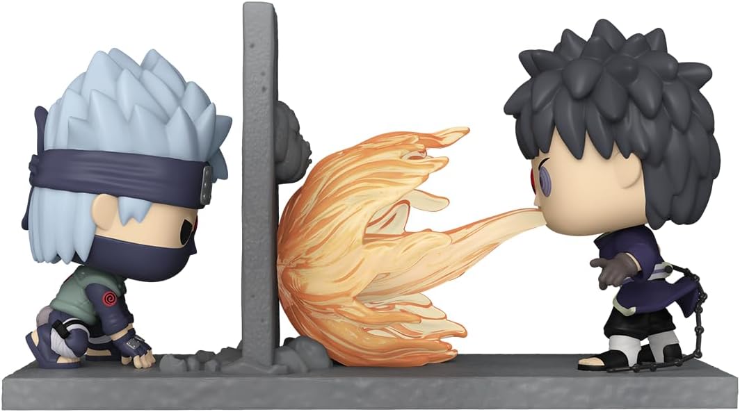 Figurina - Pop! Naruto: Kakashi vs. Obito | Funko