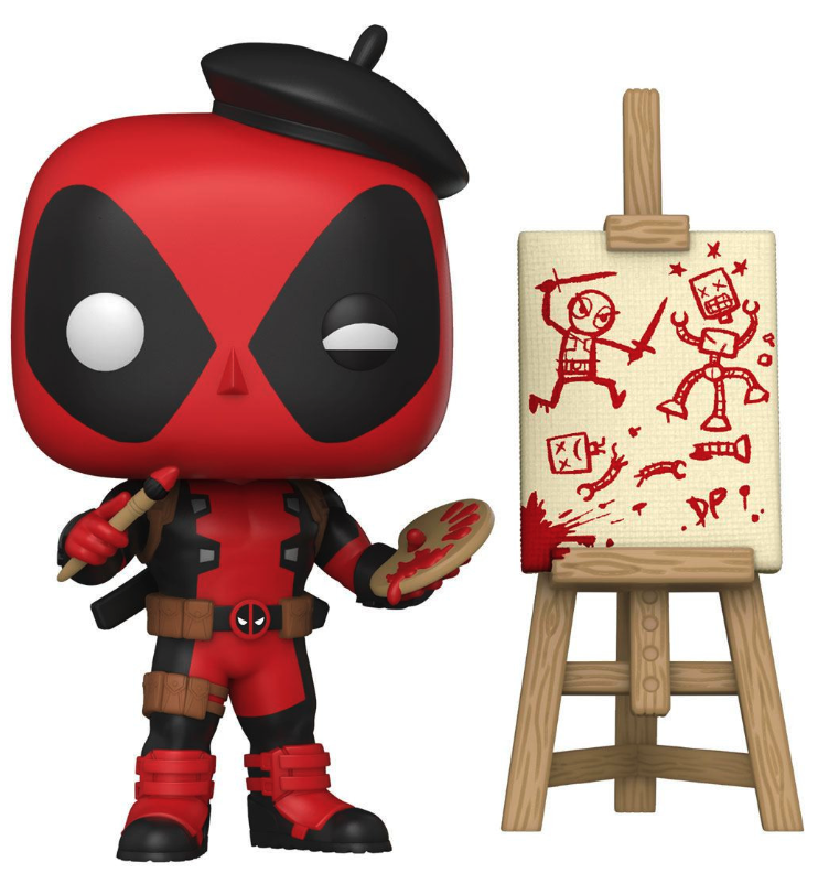 Figurina - Pop! Deadpool - Artist Deadpool - Special edition | Funko