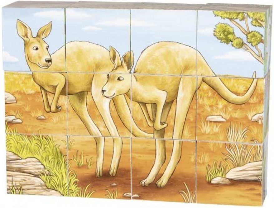 Puzzle 12 piese - Animale din Australia | Goki - 4 | YEO