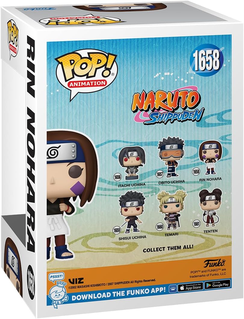 Figurina - Pop! Animation - Naruto - Rin Nohara | Funko