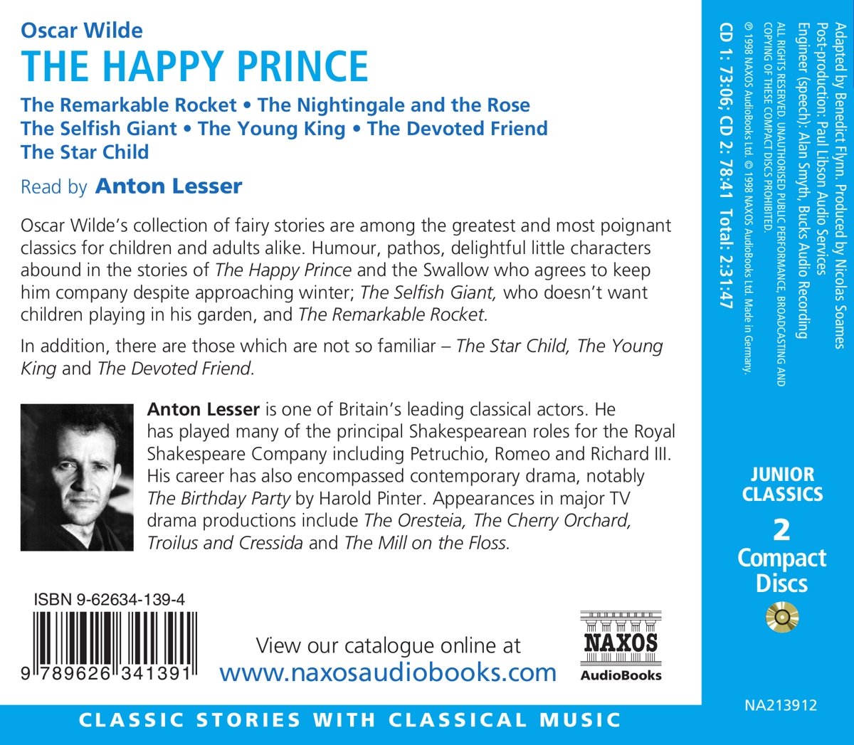 The Happy Prince And Other Stories | Oscar Wilde