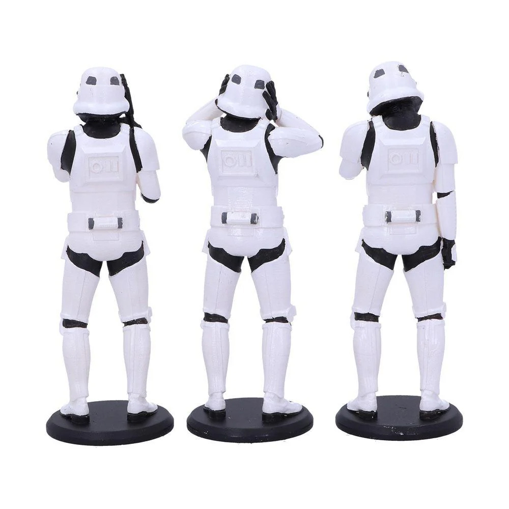 Set 3 figurine - Star Wars - Three Wise Stormtroopers | Nemesis Now