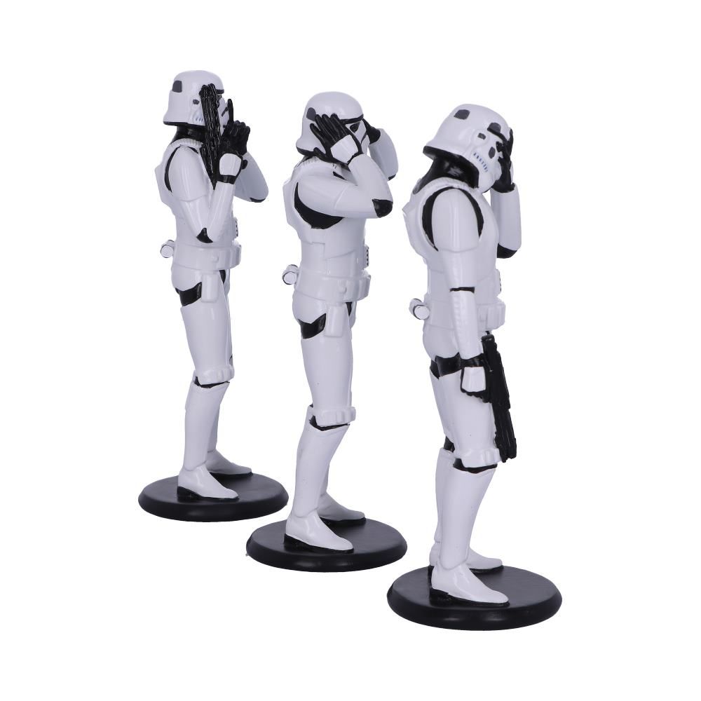 Set 3 figurine - Star Wars - Three Wise Stormtroopers | Nemesis Now - 6 | YEO