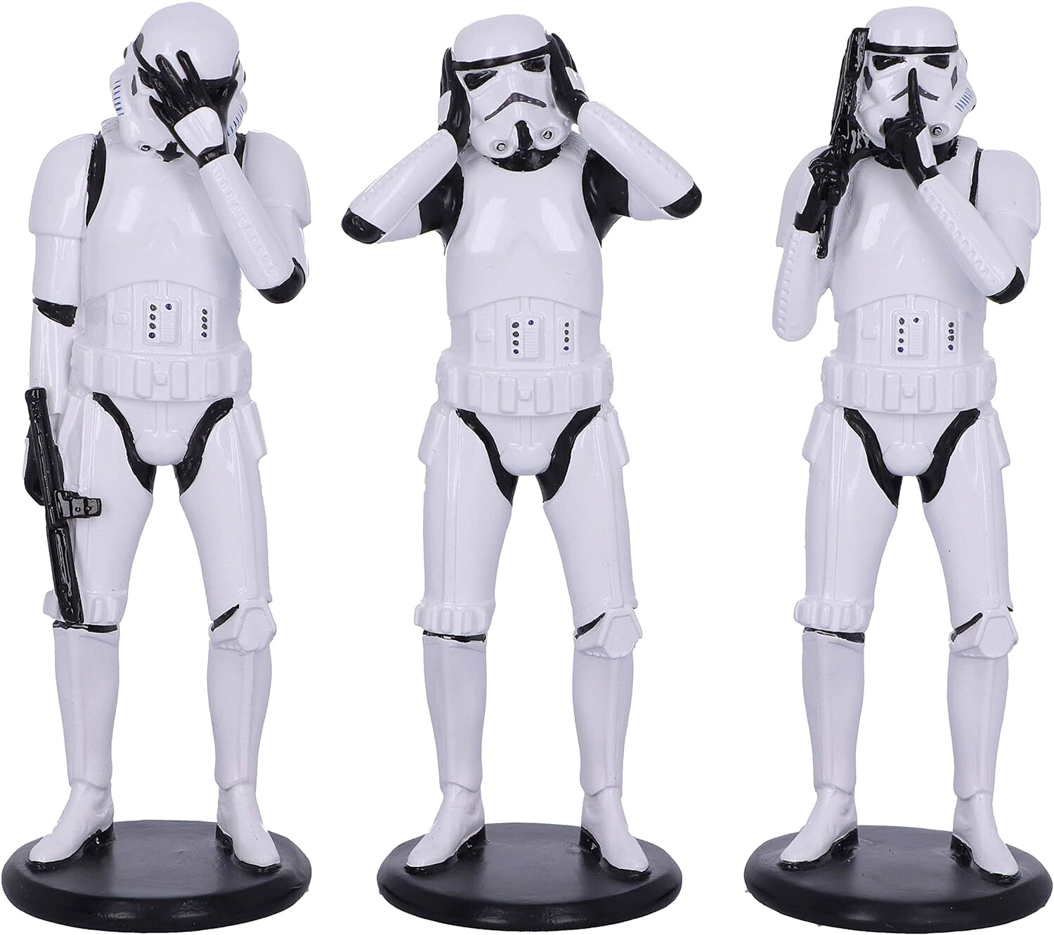 Set 3 figurine - Star Wars - Three Wise Stormtroopers | Nemesis Now - 7 | YEO