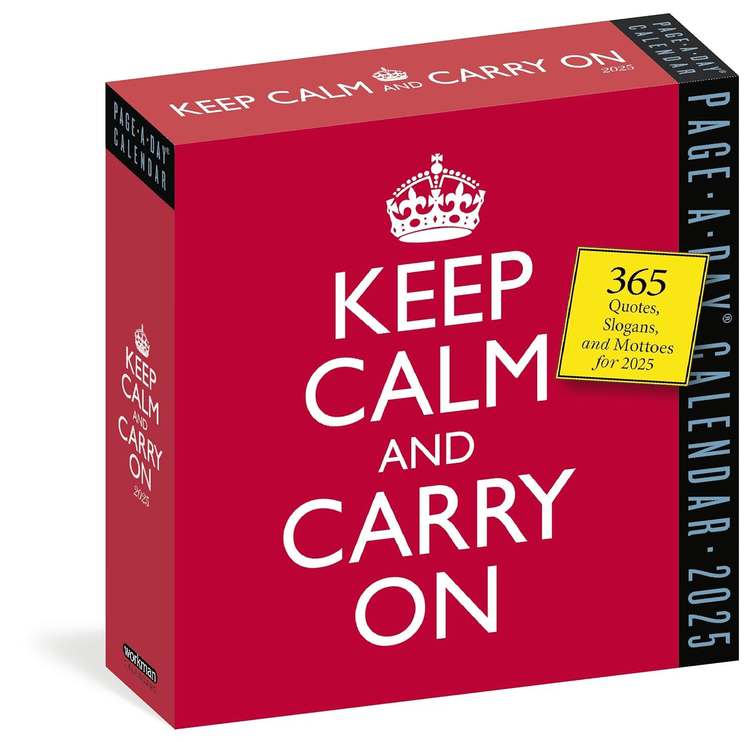 Calendar 2025 - Keep Calm and Carry On - Page-A-Day | Workman Publishing - 5 | YEO