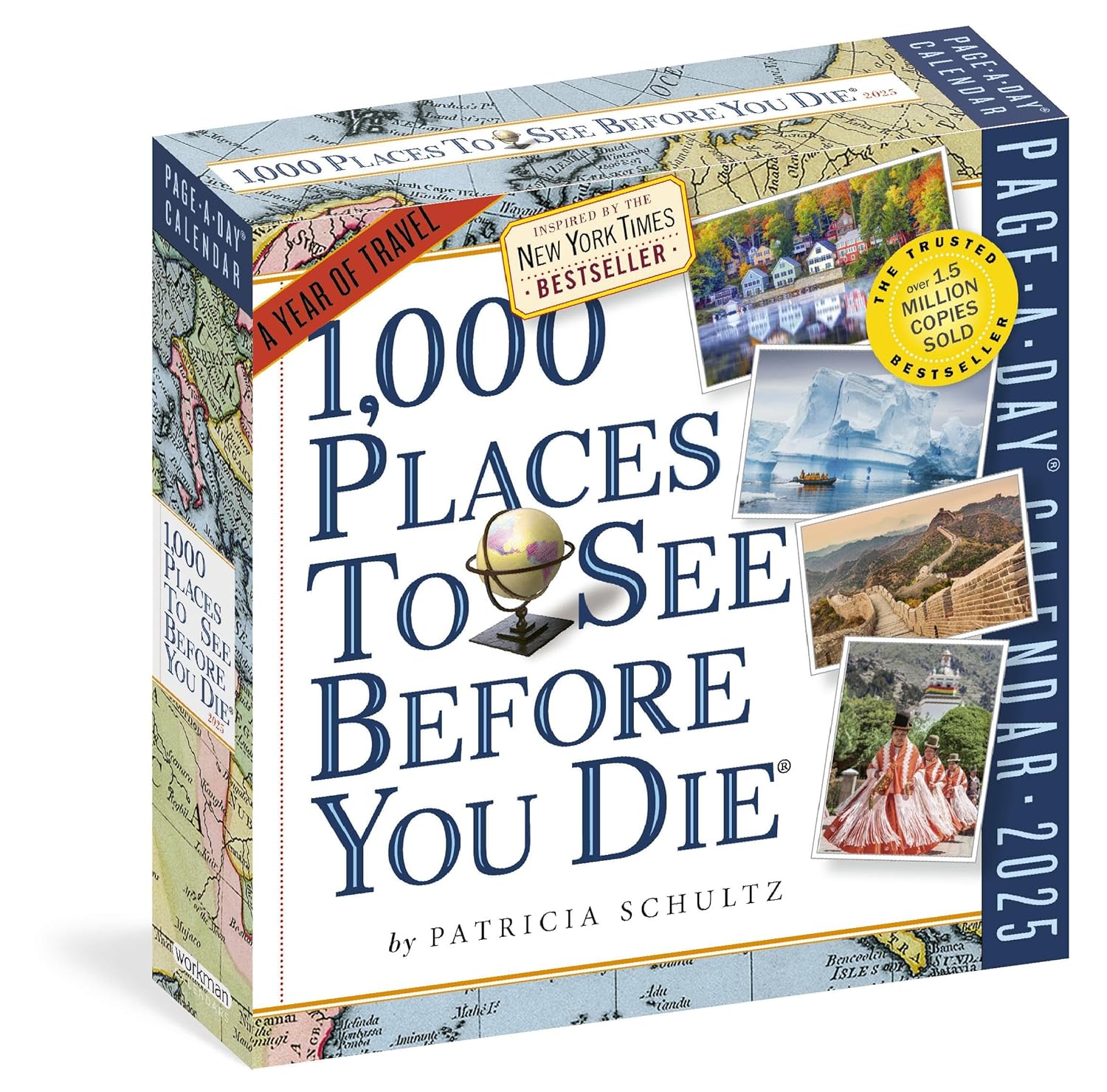 Calendar 2025 - 1000 Places to See Before You Die - Page-A-Day | Workman Publishing - 4 | YEO