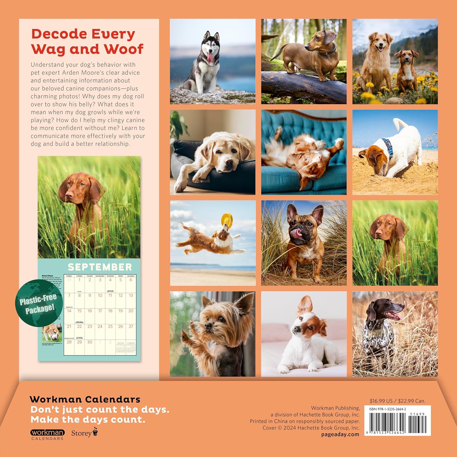 Calendar 2025 - How to Speak Dog | Workman Publishing