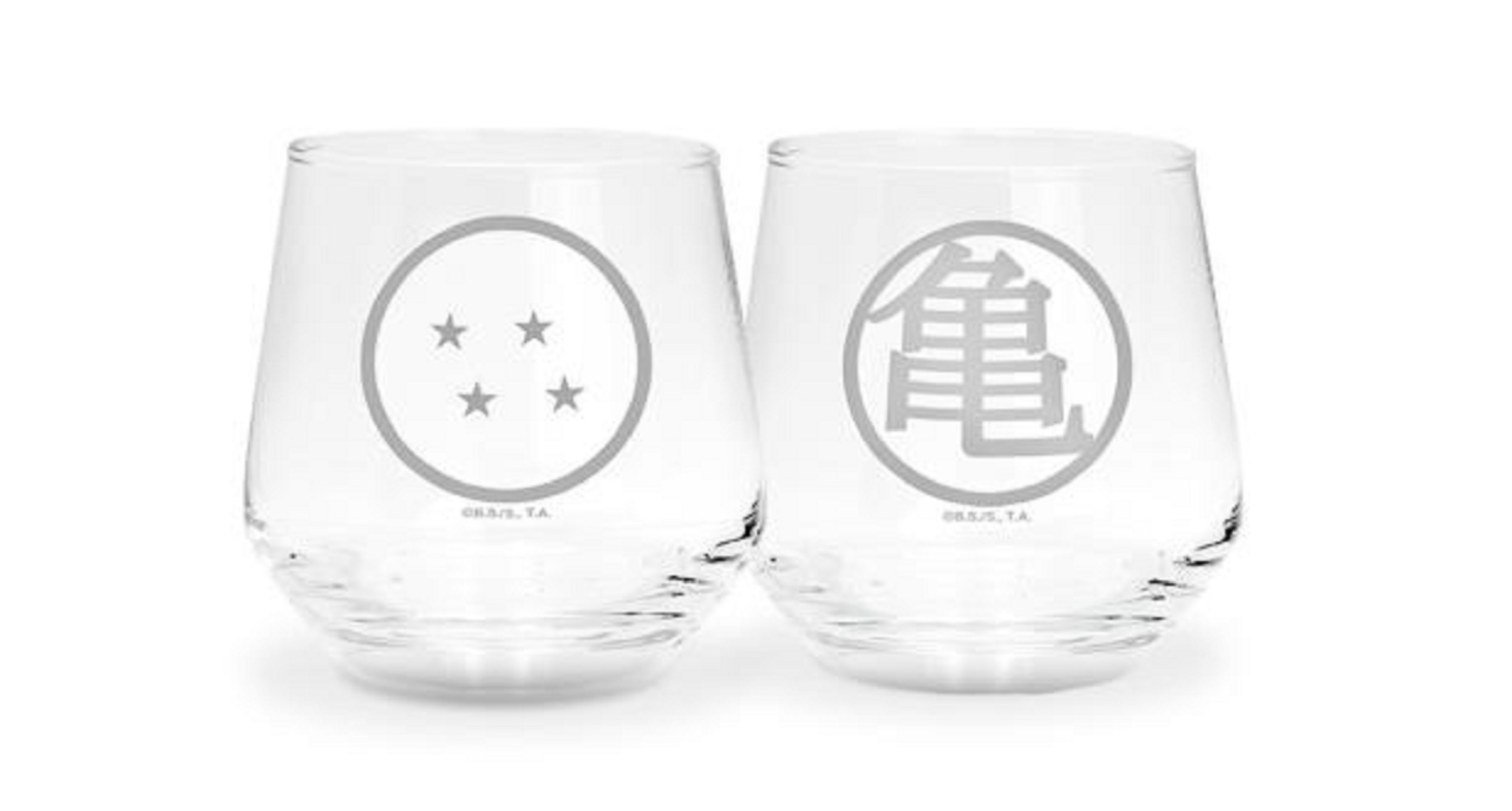 Set 2 pahare 300 ml - Dragon Ball - Kame & Dragon Ball Europe | Abystyle