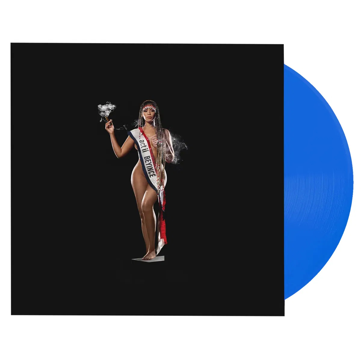 Cowboy Carter (Blue Vinyl, Alternative Artwork Cowboy Hat Back Cover) | Beyonce - 1 | YEO