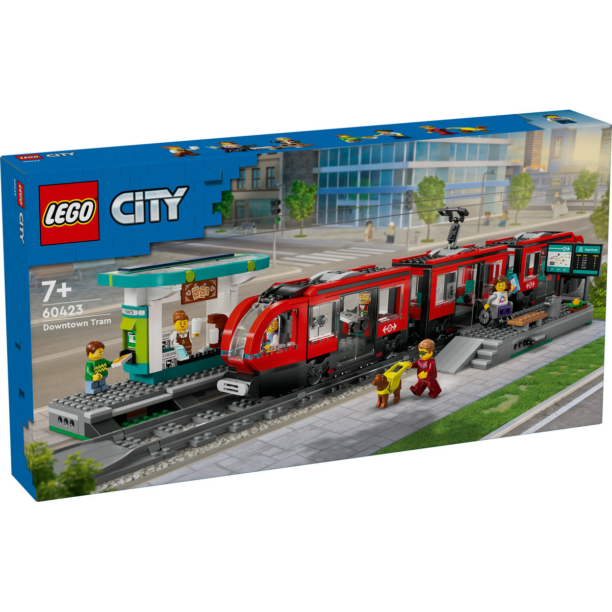 LEGO City - Statie si tramvai in centrul orasului (60423) | LEGO - 1 | YEO