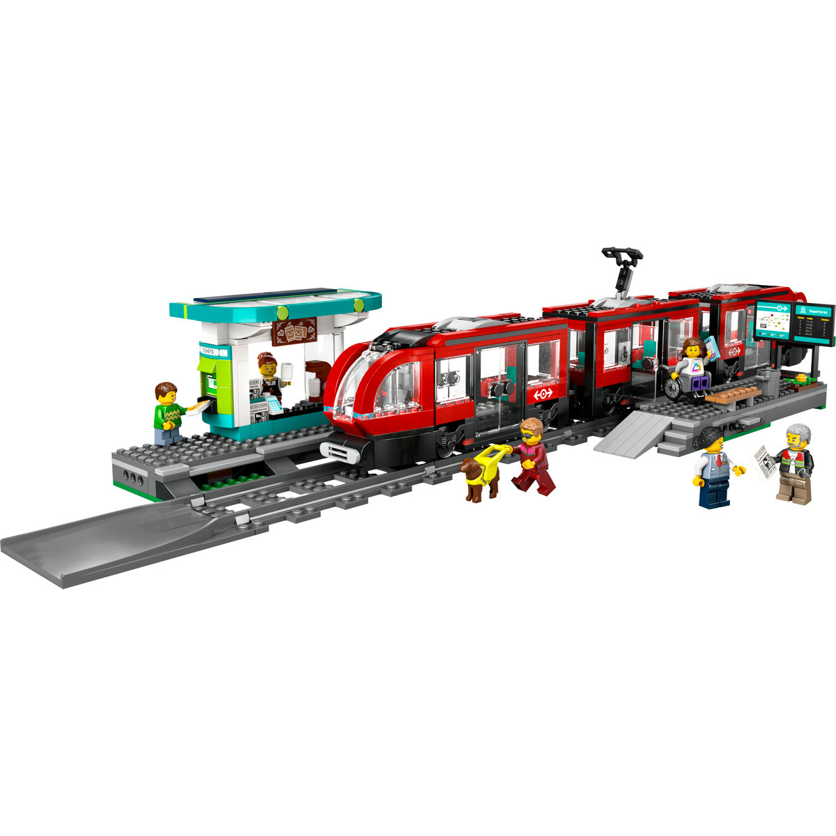 LEGO City - Statie si tramvai in centrul orasului (60423) | LEGO - 2 | YEO