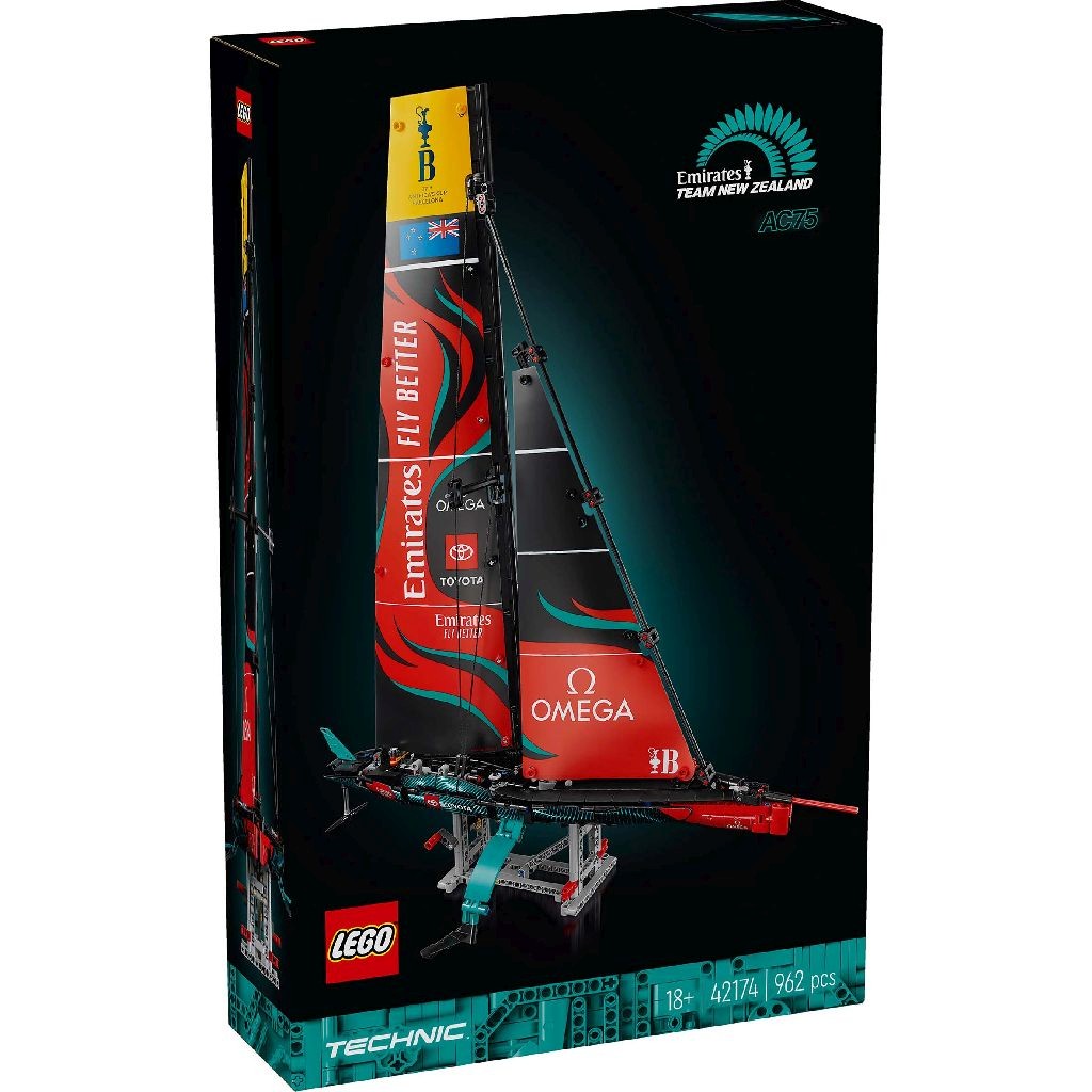 LEGO Technic - Iahtul Emirates Team New Zealand AC75(42174) | LEGO - 9 | YEO