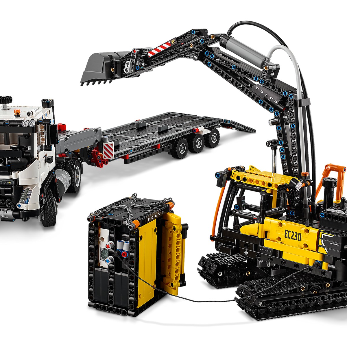 LEGO Technic - Camionul FMX si excavatorul electric EC230 de la Volvo(42175) | LEGO - 9 | YEO