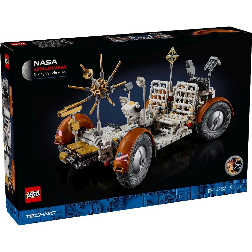 LEGO Technic - Roverul selenar din misiunile NASA Apollo(42182) | LEGO - 9 | YEO