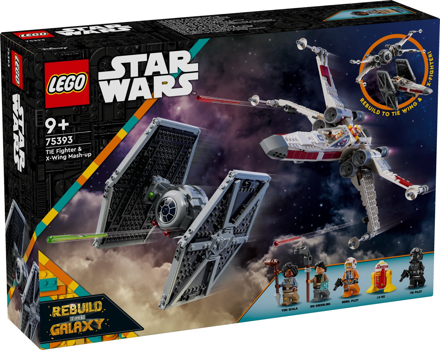 LEGO Star Wars - Hibrid TIE Fighter si X-Wing(75393) | LEGO - 9 | YEO