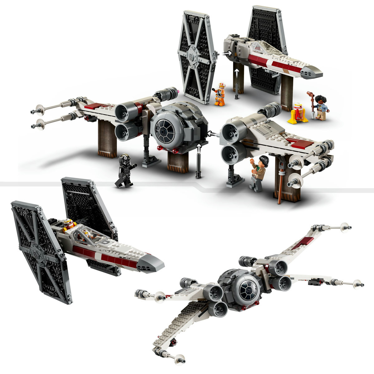 LEGO Star Wars - Hibrid TIE Fighter si X-Wing(75393) | LEGO - 7 | YEO